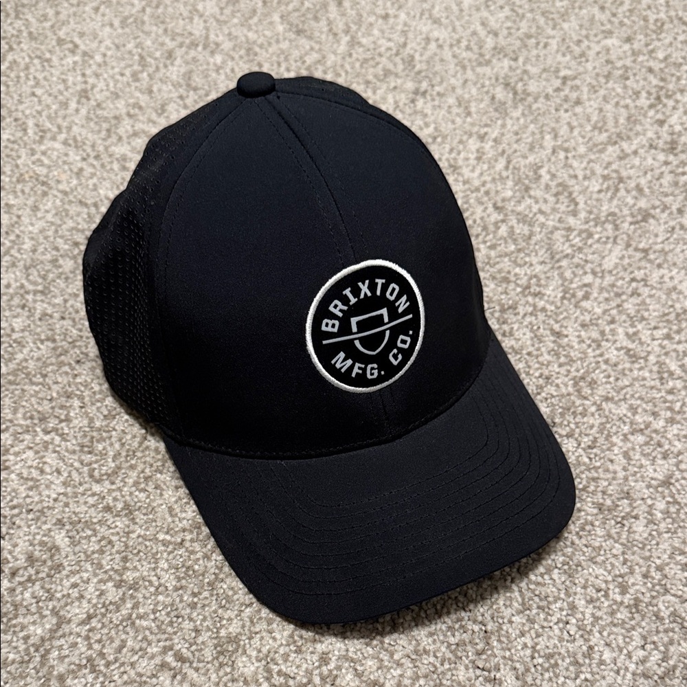 Brixton Classic Snapback Black Mesh Cap